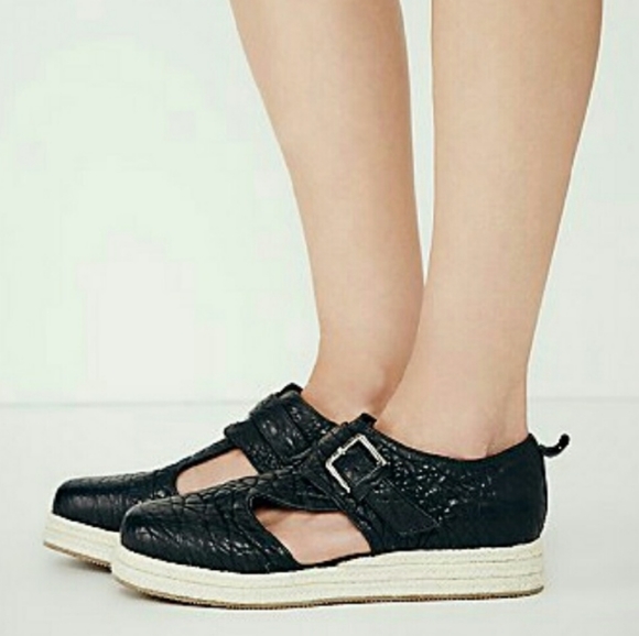 Free People Collection Santa Cruz Mary Jane Sz 39/8